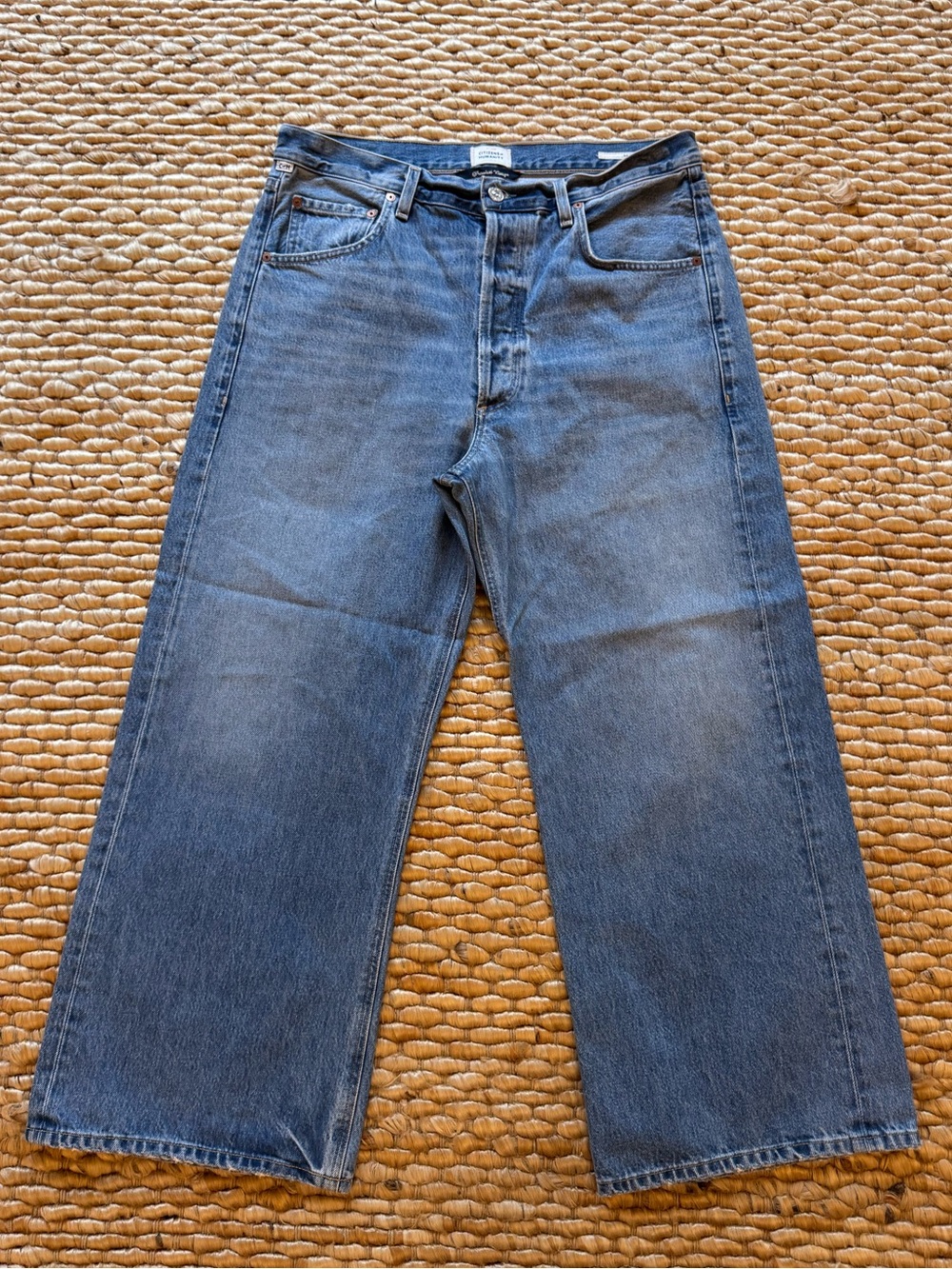 Citizens of Humanity Gaucho Vintage Wide Leg medium wash size 31